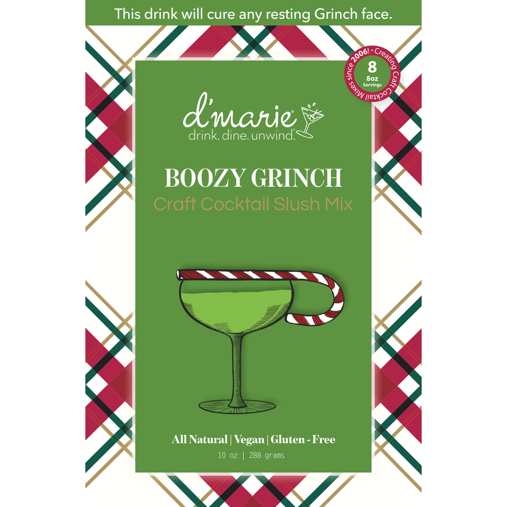 Boozy Grinch Craft Cocktail Slush Mix