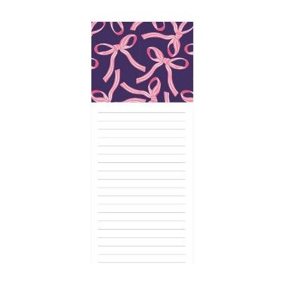 Magnetic Notepad - Bows