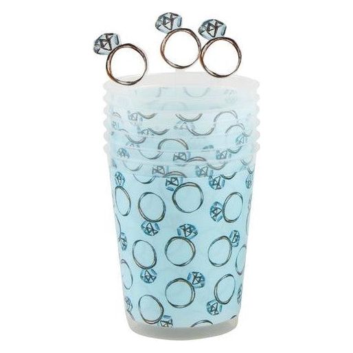 Bride Party Gift Cup Set - Blue