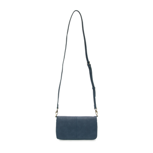 Everly Organizer Flap Crossbody - Bright Navy