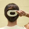 Teleties - Butter Yellow Large Flat Round Hair Clip
