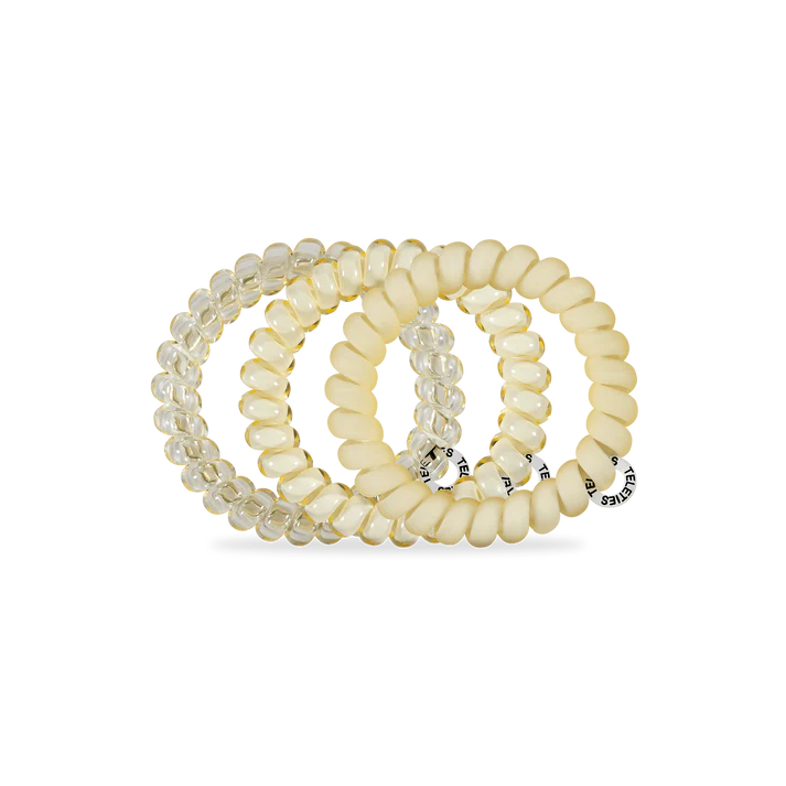 Teleties - Large Hair Ties - Butter Yellow