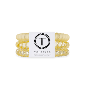 Teleties - Large Hair Ties - Butter Yellow