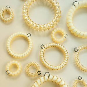 Teleties - Large Hair Ties - Butter Yellow