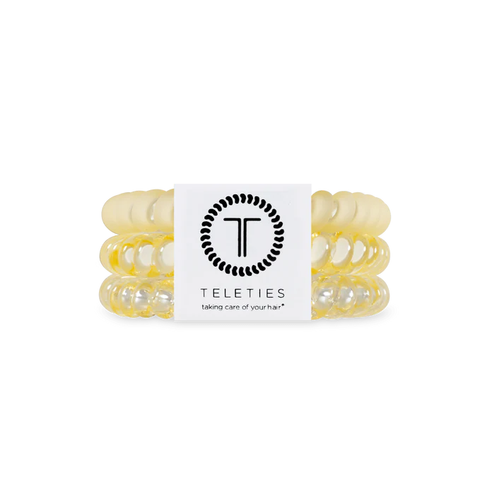 Teleties - Small Hair Ties - Butter Yellow