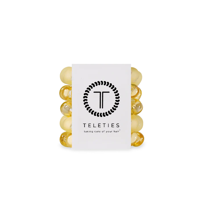 Teleties - Tiny Hair Ties - Butter Yellow