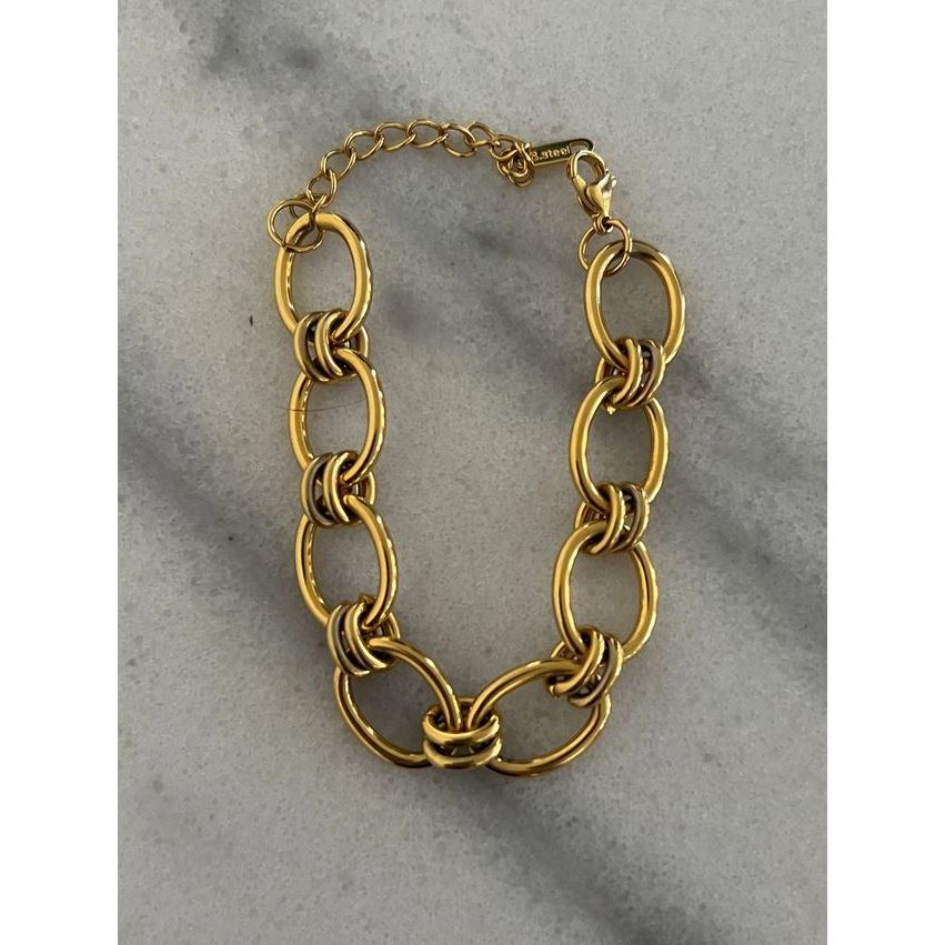 CHANSUTTPEARLS Luxe Link Bracelet - Gold