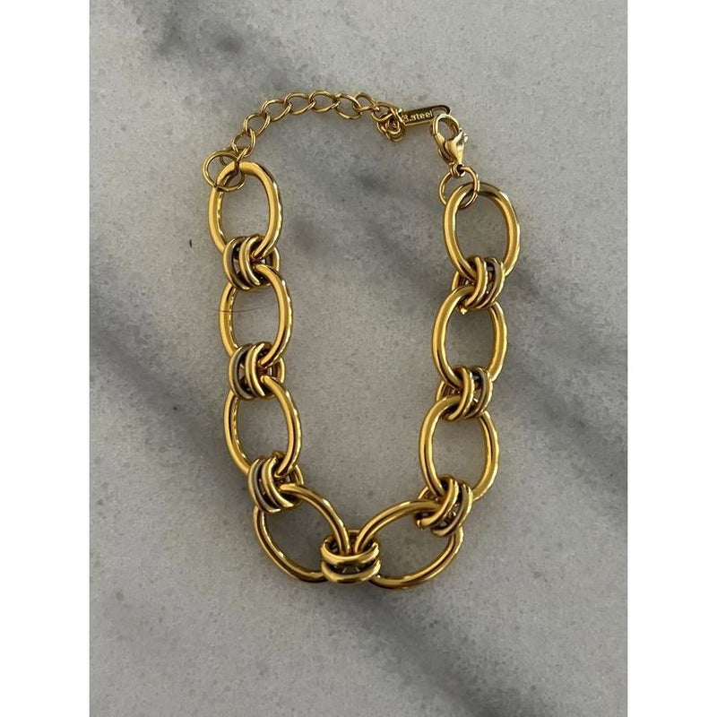 CHANSUTTPEARLS Luxe Link Bracelet - Gold