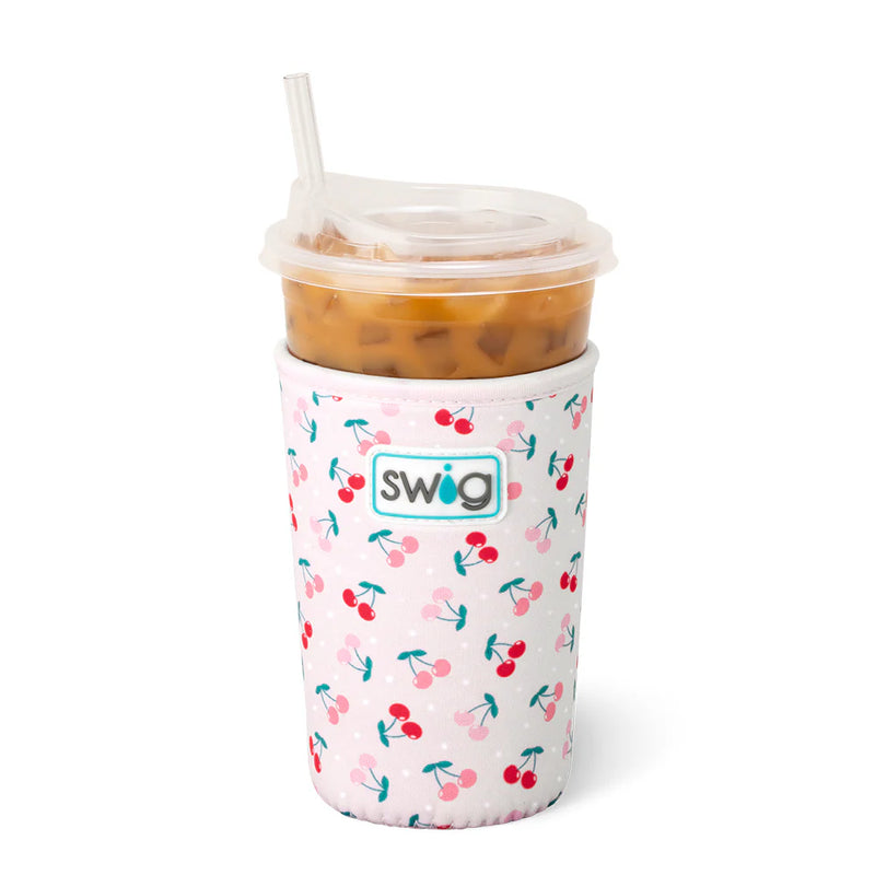 Swig Iced Cup Coolie (22 oz) - Cherry Pie