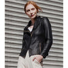 Clara Sunwoo Liquid Leather Signature Jacket - Black