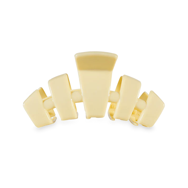 Teleties - Classic Butter Yellow Medium Hair Clip