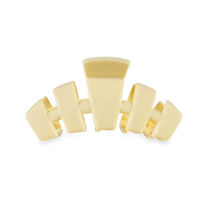 Teleties - Classic Butter Yellow Medium Hair Clip