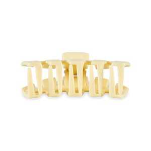 Teleties - Classic Butter Yellow Medium Hair Clip