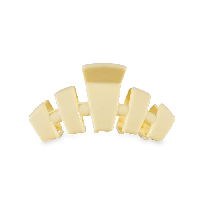 Teleties - Classic Butter Yellow Small Hair Clip