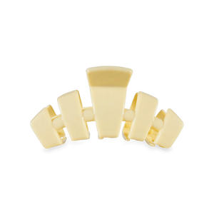Teleties - Classic Butter Yellow Small Hair Clip