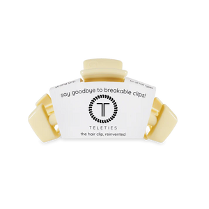 Teleties - Classic Butter Yellow Small Hair Clip