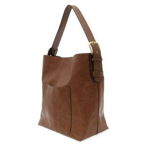 Roanoke Classic Hobo Handbag - Walnut/Coffee