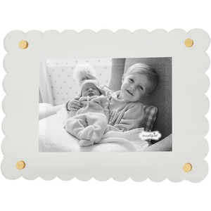 Clear Scalloped Acrylic Frame