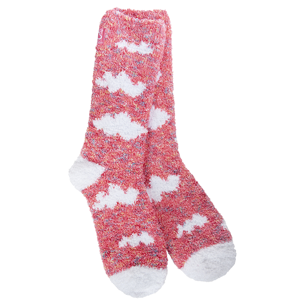 Cozy Cloud Crew Socks - Cloud Funfetti Confetti