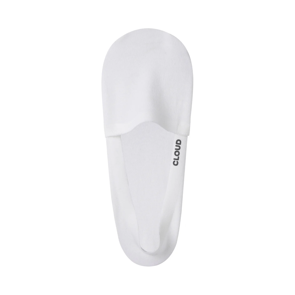 Cloud No Show Socks - White