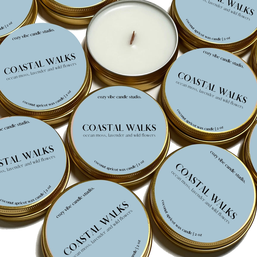 Coastal Walks | 2oz Travel Candle - FINAL SALE