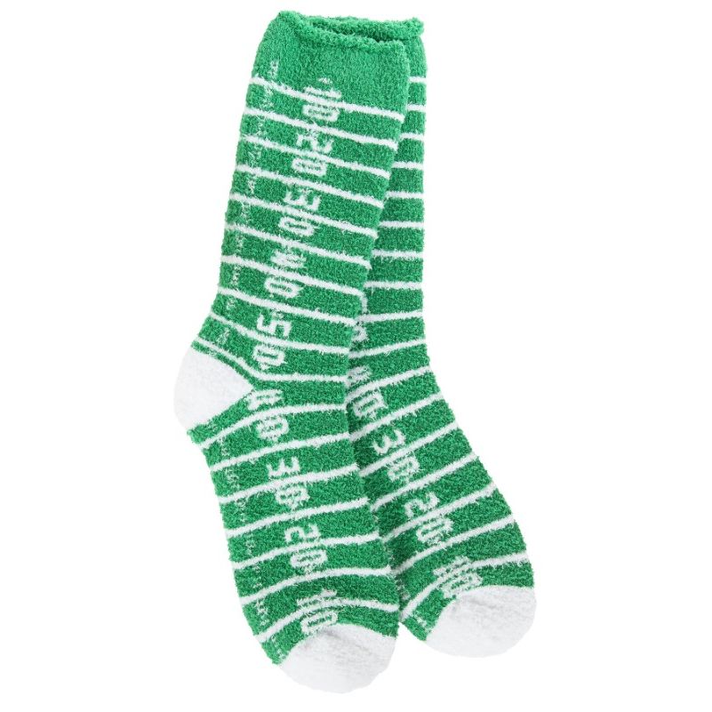 Cozy Fall Crew Socks - Field