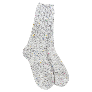 Weekend Ragg Crew Sock - Rocky Confetti