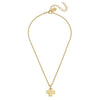 Susan Shaw Delicate Gold Cross Necklace