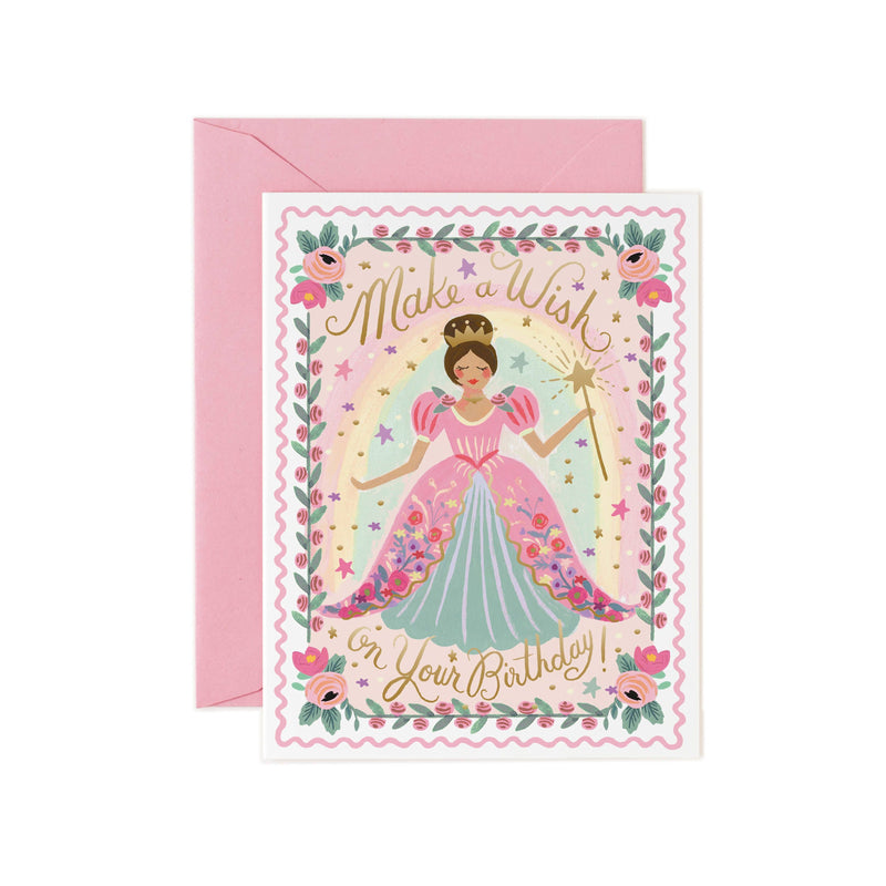 Rifle Paper Princess Birthday Card