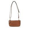 Joy Crossbody Wristlet- Dark Maple