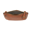 Joy Crossbody Wristlet- Dark Maple