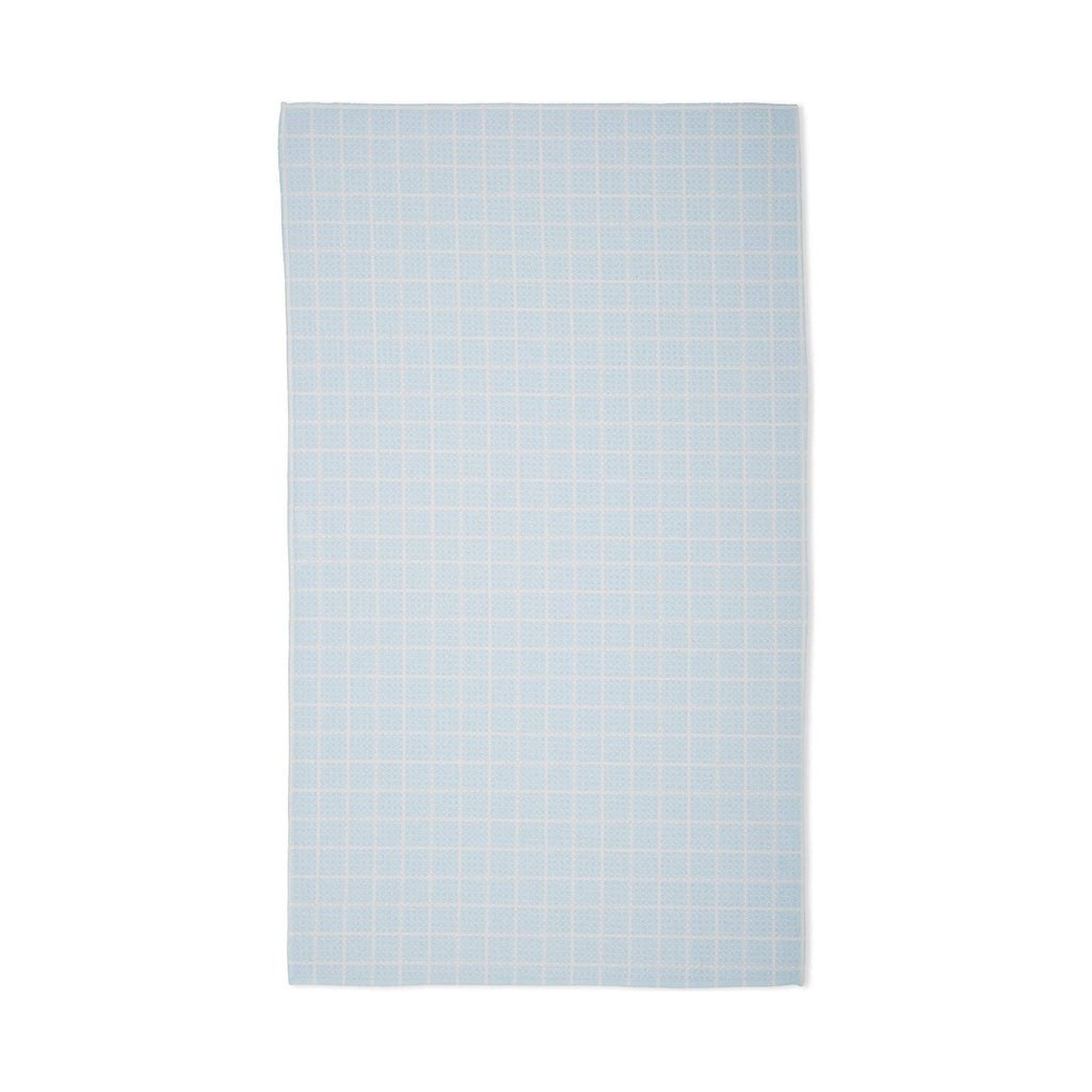 Geometry Tea Towel - Summer Grid Blue
