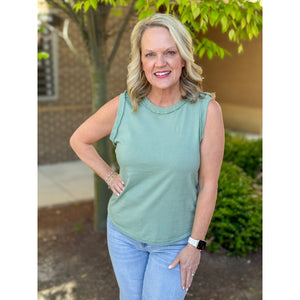 Dear John Zo Tee - Iceberg Green