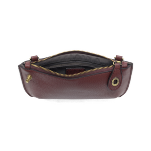 Joy Crossbody Wristlet - Deep Crimson
