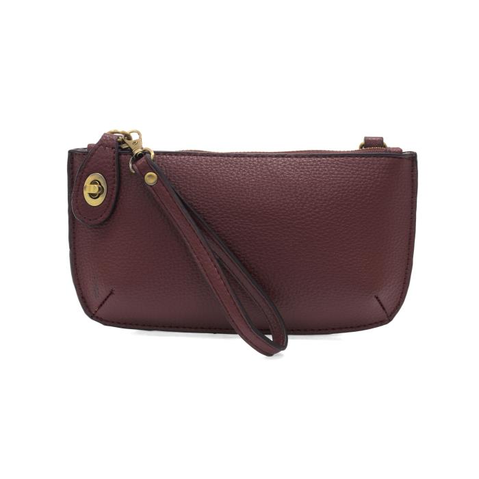 Joy Crossbody Wristlet - Deep Crimson