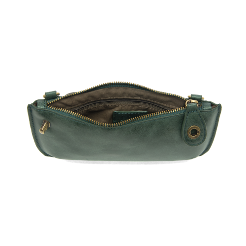 Joy Crossbody Wristlet - Deep Teal Lux