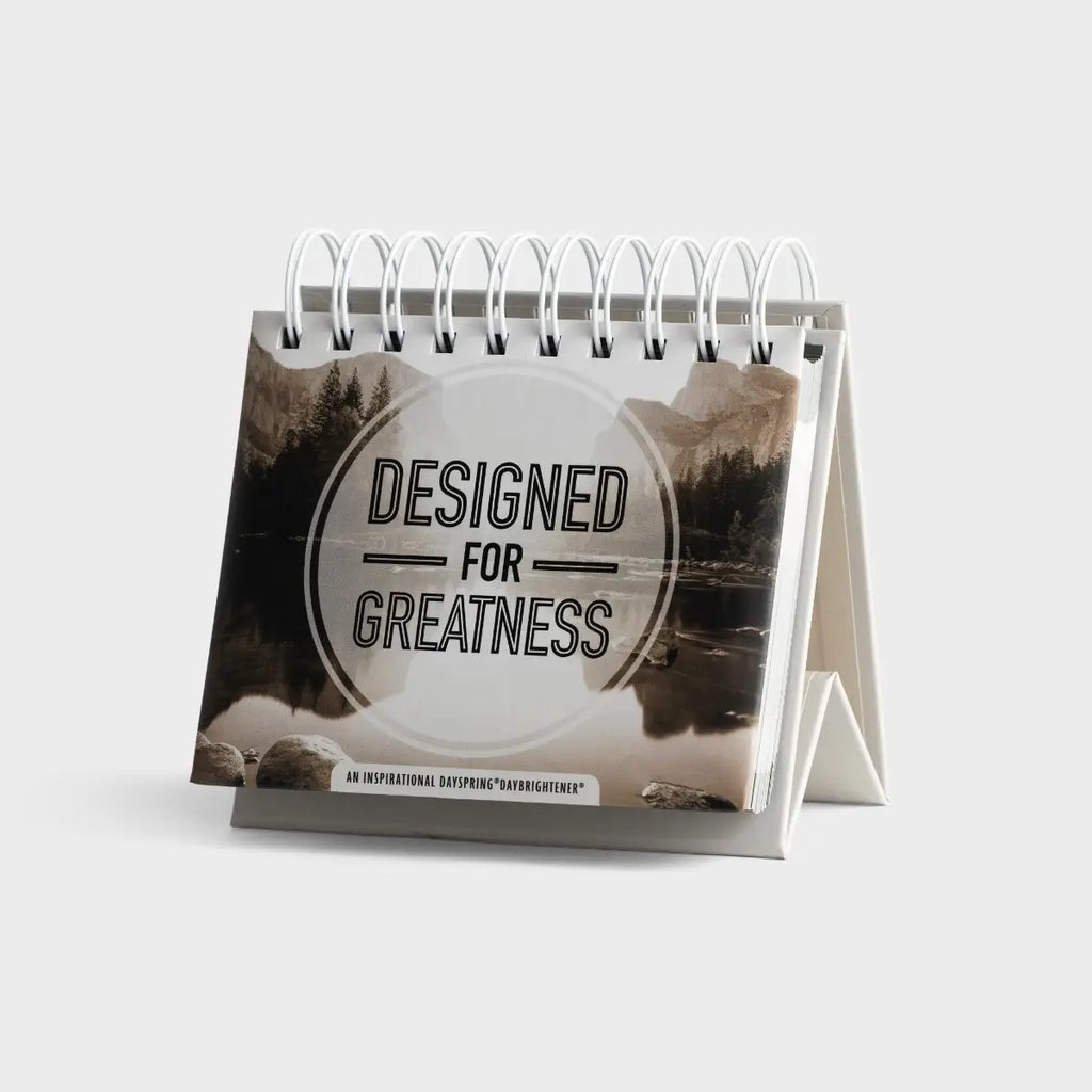 Designed for Greatness - Inspirational Perpetual Calendar