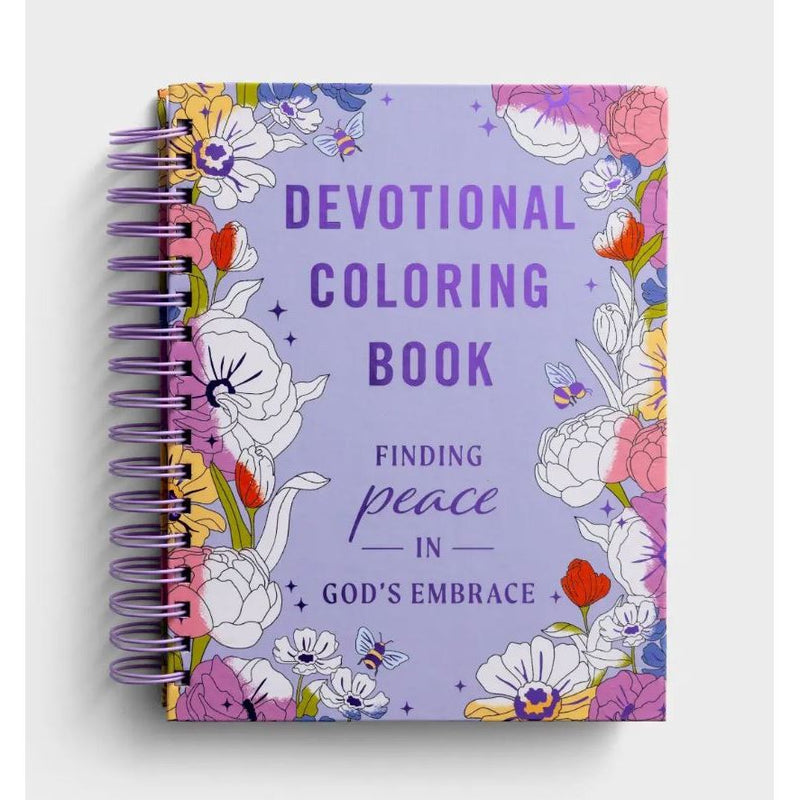 Finding Peace in God's Embrace: Devotional Coloring Book