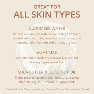 Cucumber Water Goat Milk Lip Balm