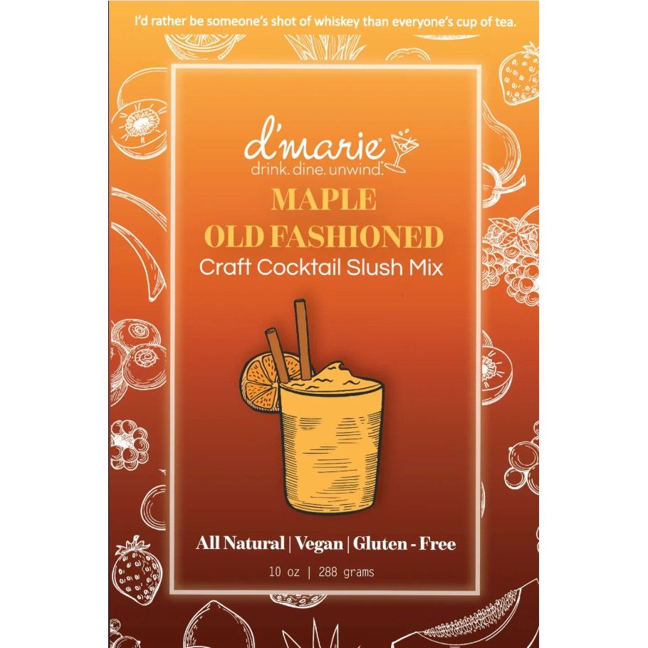 Maple Old Fashioned Craft Cocktail Slush Mix