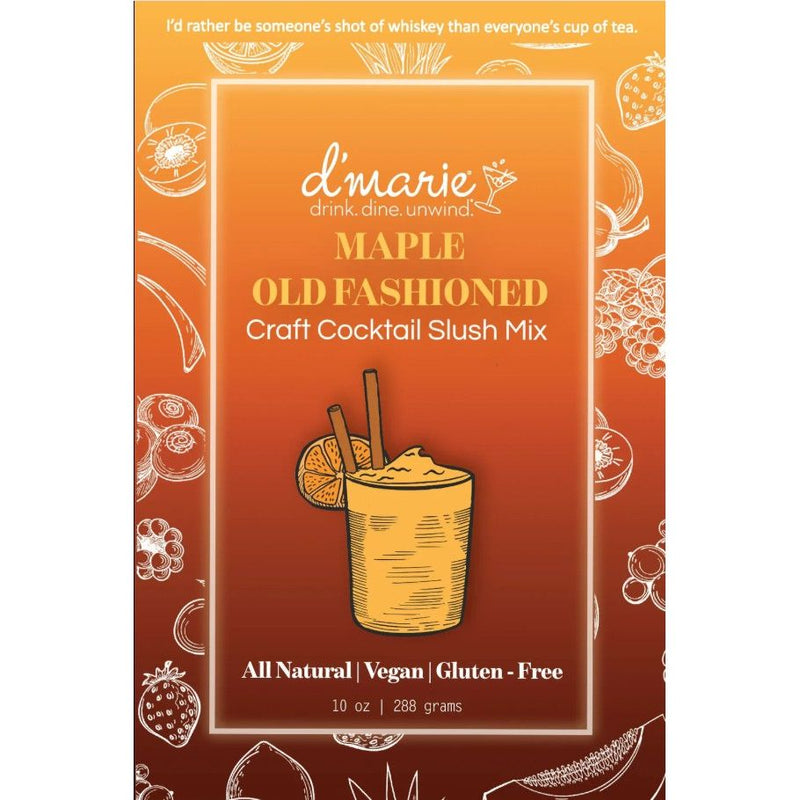Maple Old Fashioned Craft Cocktail Slush Mix