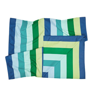 Dock and Bay Quick Dry Towels - XL - Striped - Cool Lagoon