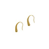 Droplet Threader Earrings - Gold