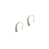 Droplet Threader Earrings - Silver