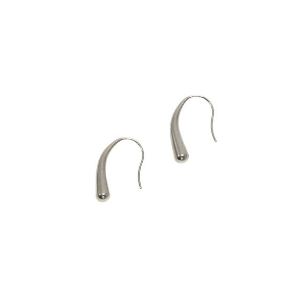 Droplet Threader Earrings - Silver