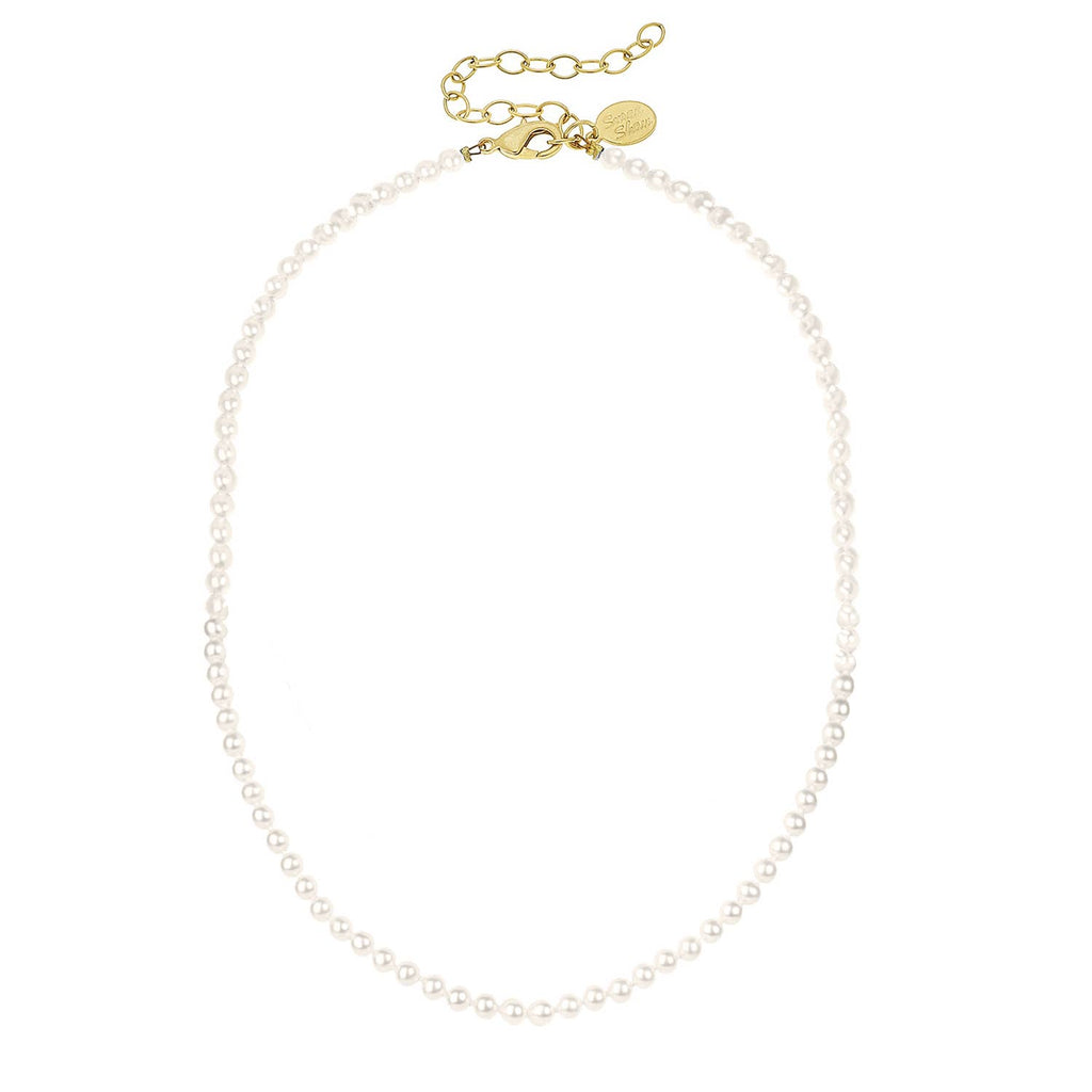 Susan Shaw Alys Necklace - Pearl