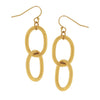 Susan Shaw Gold Chain Earrings