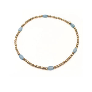Erin Gray Aspen Bracelet - Pale Turquoise Opal