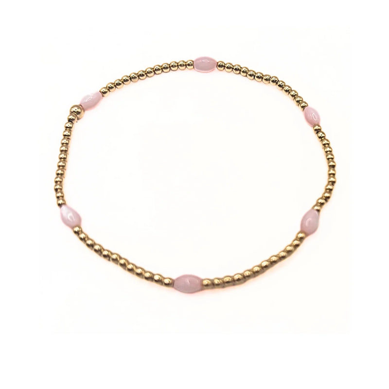 Erin Gray Aspen Bracelet - Pink Opal