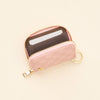Zip Around Wallet - Blush Check